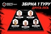Символічна збірна 1 туру Другої ліги Parimacth