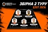 Символічна збірна 2 туру Першої ліги ЕЛІТ Parimatch чемпіонту Києва