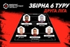Символічна збірна 7 туру Другої ліги Parimatch