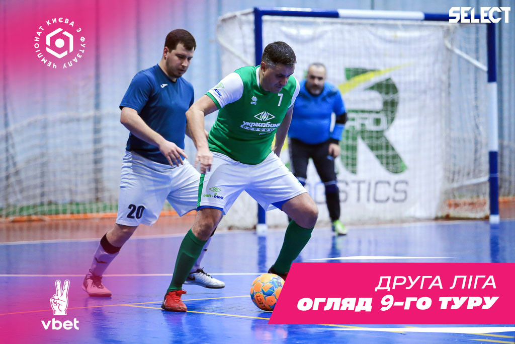 Друга ліга VBET чемпіонату Києва: огляд матчів 9-го туру